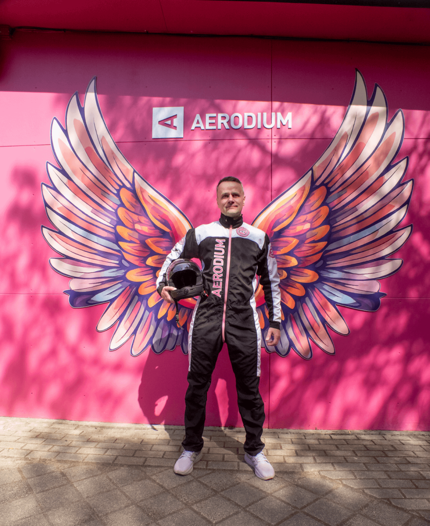 Ivars Beitāns in Sigulda, AERODIUM, 2025.